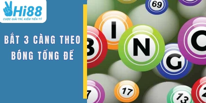 Dựa vào bóng tổng đề bắt 3 càng cực chuẩn