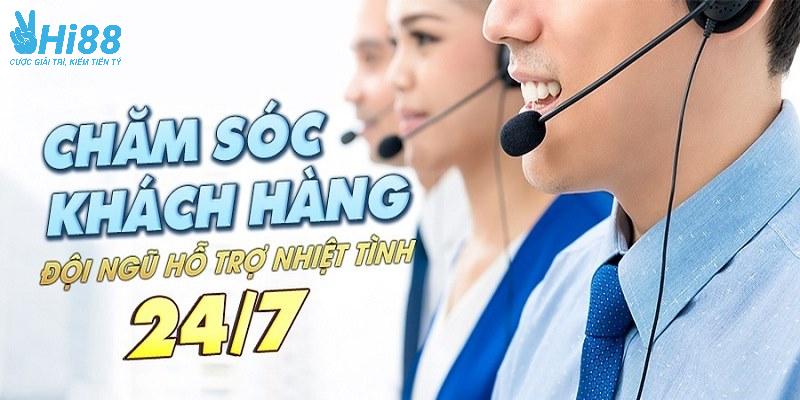 Dịch vụ CSKH Hi88 được đánh giá có chất lượng tốt nhất