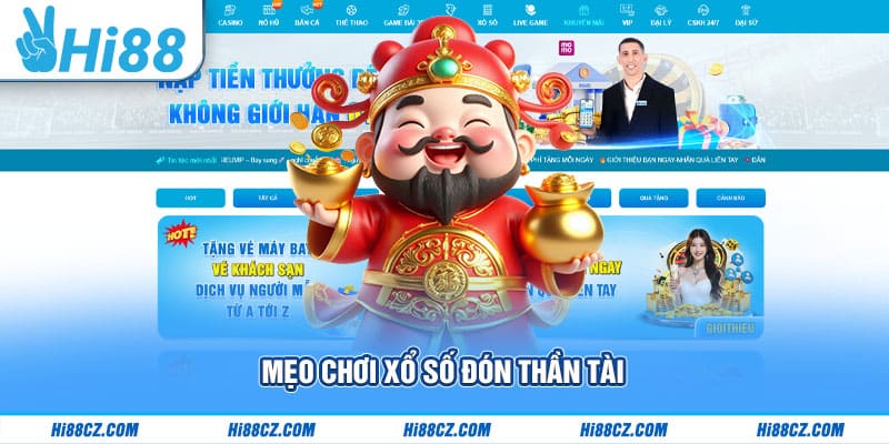 Mẹo chơi XS Thần Tài Hi88 đơn giản ăn tiền siêu dễ